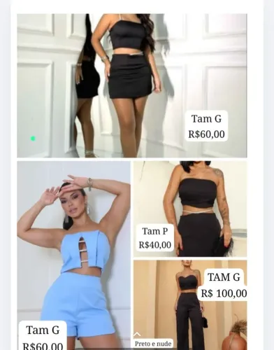 Roupas femininas