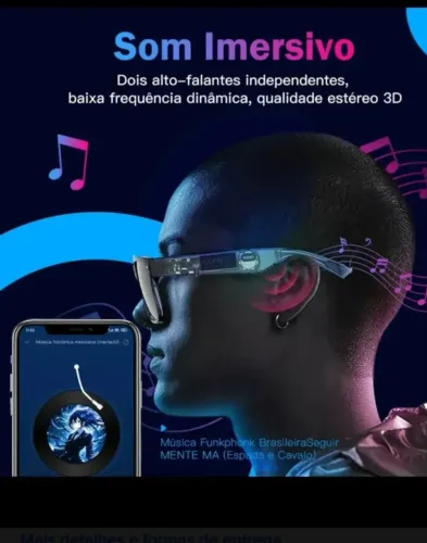 Óculos inteligente kumi meta v1