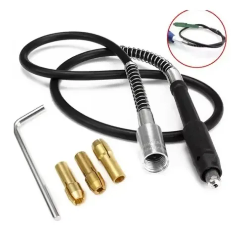 Eixo Flexível Para Micro Retíficas Compatível Dremel 3000