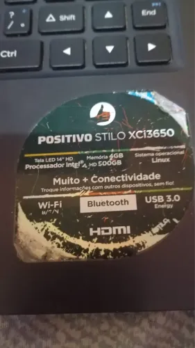 Notebook seminovo ótimo estado de uso