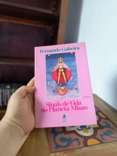sinais de vida no planeta minas de Fernando Gabeira livro vintage biblioteca Antigo