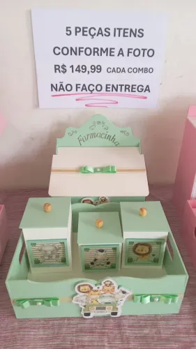 Bandeja potes e farmácia novo