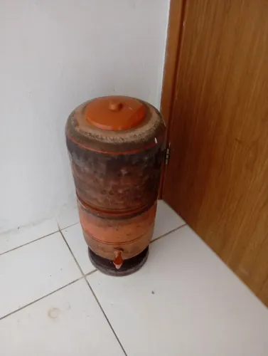 Filtro de água de barro