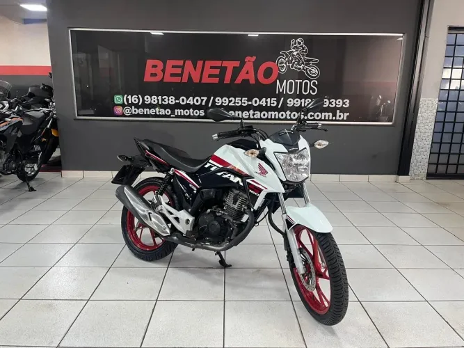 HONDA CG 160 TITAN S BRANCO 2021