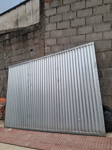 Portão galvanizado