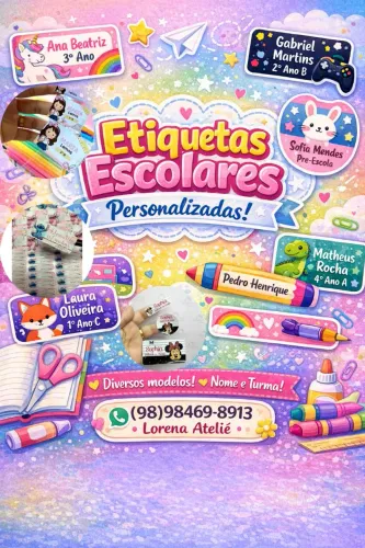 ADESIVOS ESCOLAR 