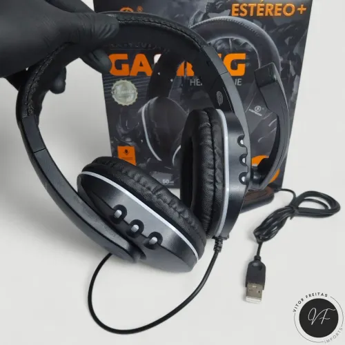 Headset Gamer USB RGB | Entrega Grátis em VCA