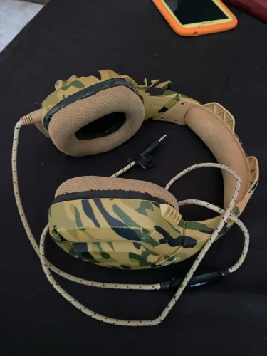 Headset Gamer Onikuma Camuflado - Funcionando
