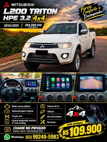 Mitsubishi L200 Triton HPE 3.2 CD TB Int.diesel AUT 2015