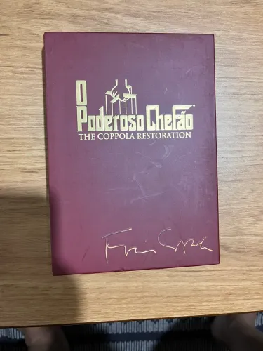 O poderoso chefão parte 1,2 e 3 autografado