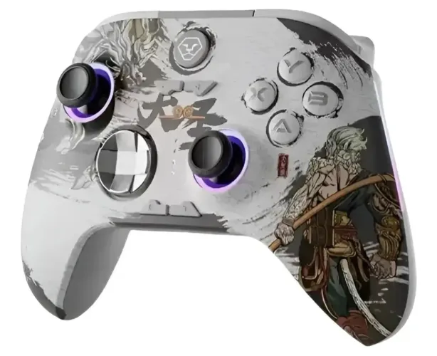 Controle sem fio aolion Wukong personalizado RGB.