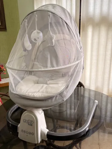 Cadeira de Descanso e Balanço Bebê Elétrica Snug - Maxi Baby