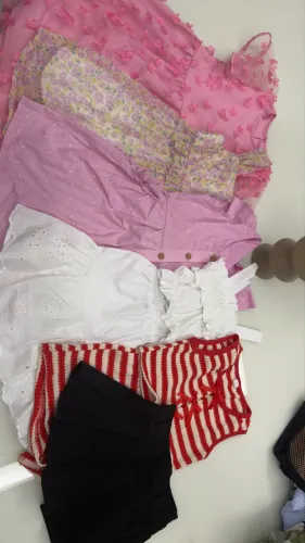 Kit roupa menina 6 anos