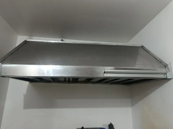 Coifa inox 1,80 X 90 x 48