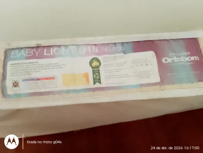 Colchão Ortobom Baby Light D18 selado