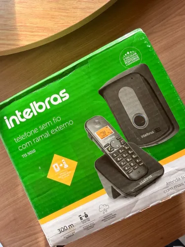 Kit Interfone Sem Fio + 1 Intelbras TIS 5010 Preto