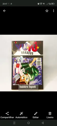 Mangá YU YU hakusho Volumes 2,3