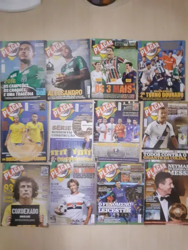 REVISTA PLACAR - ANO 2016 - 12 EDIÇÕES