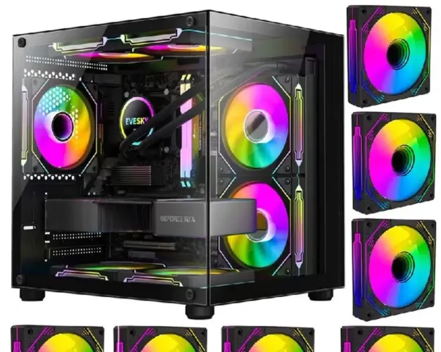 Gabinete Gamer GB1796 MICRO ATX VIDRO