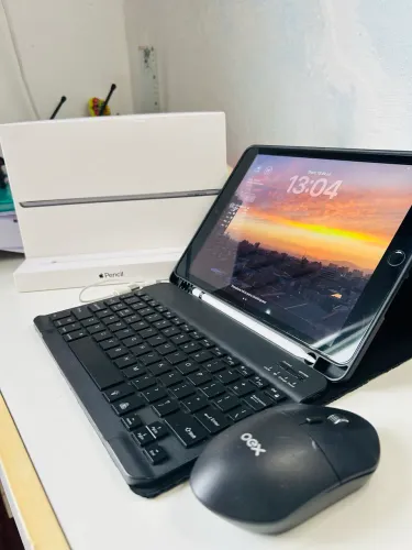 iPad 9ª Geração 64GB + Apple Pencil Original + Teclado + Mouse | Kit Completo