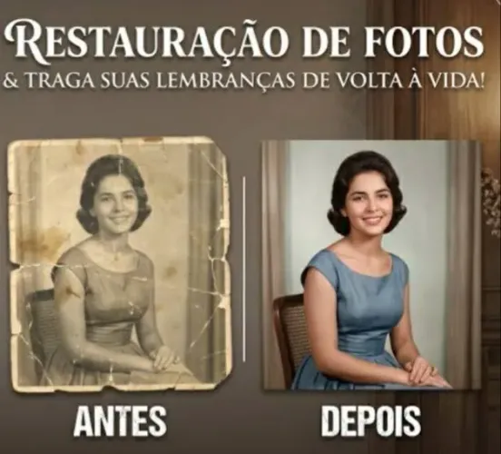 Restauração de Fotos antigas