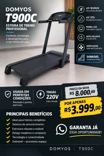 Pense esteira profissional