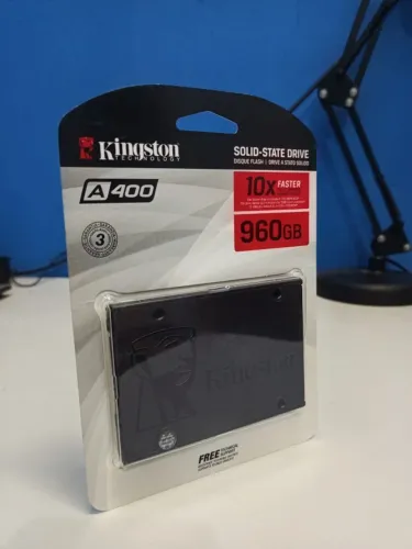 SSD Kingston A400 960GB - Sata III - Produto Novo (lacrado) 