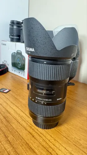 Vendo Lente Sigma 18-35mm f/1.8 DC HSM Art - Canon EF