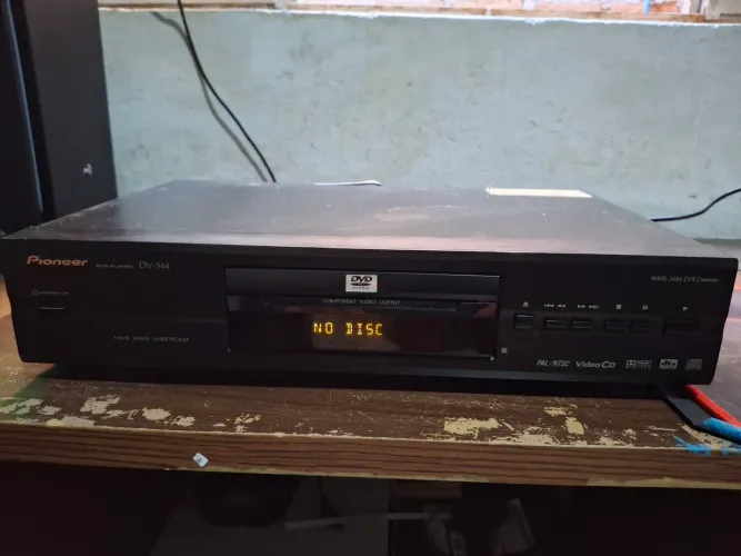 DVD Player Pioneer DV-344 - Para Conserto ou Retirada de Peças
