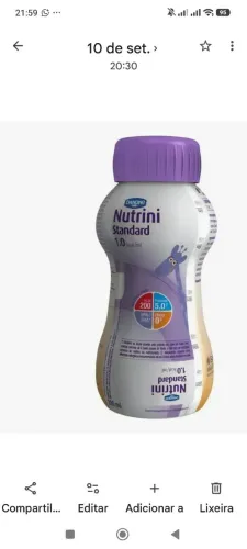 Nutrini standart 1.0 garrafinha