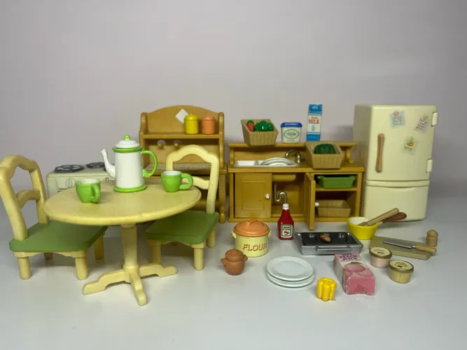 Sylvanian families - cozinha vintage