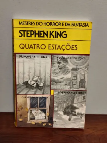Quatro Estações Livro 3: Outono da Inocência (Stephen King) Editora Francisco Alves 1988
