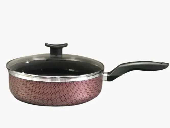 Frigideira Wok premium com tampa 