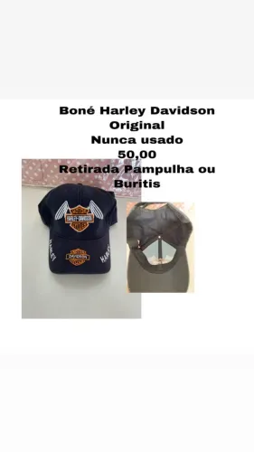 Boné Harley Davidson - Original - Novo