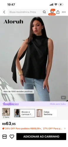 Blusa elegante Shein