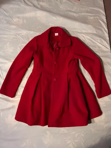 Casaco tipo Lã Vermelho 10 anos
