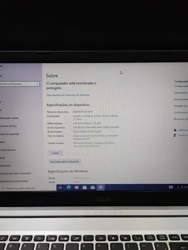 Notebook Acer Aspire 5 i5 10 geração
