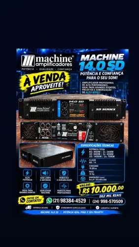 Amplificador Machine 14.0