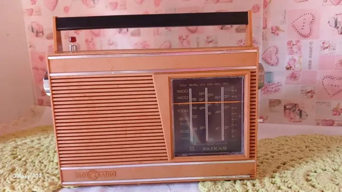Motoradio antigo todo original funcionando