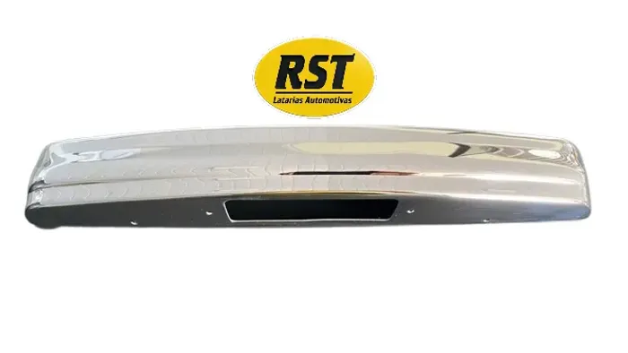 Moldura Suporte Placa Luz Rural Ford Willys 60 À 79 Traseira Cromado