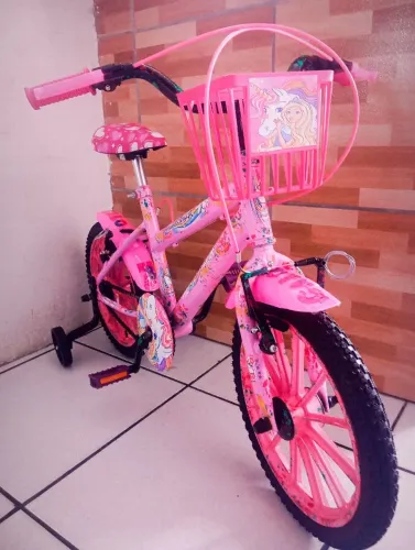Bicicleta aro 16 unicórnio 