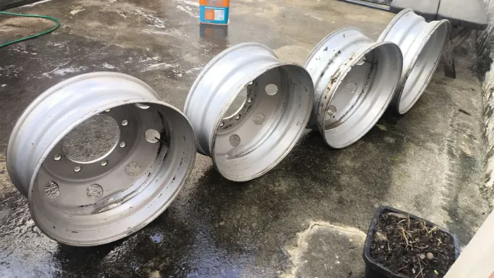 Rodas de caminhão Oito furos semi câmara