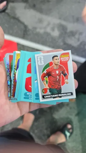 FIGURINHA LEGEND CRISTIANO RONALDO PRATA 2026