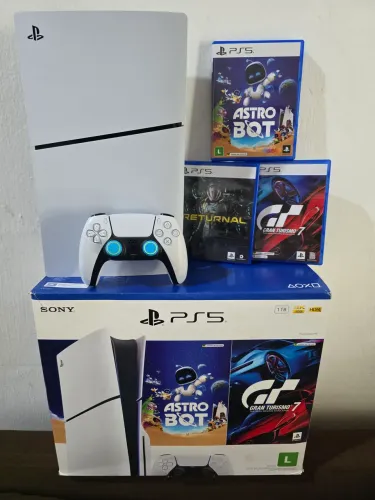 PlayStation 5 Slim 1 Tera  3 Anos de Garantia 