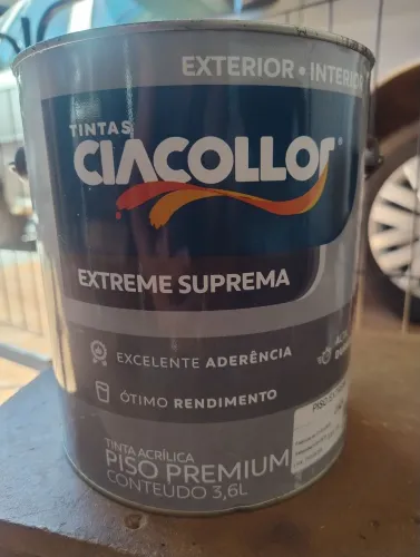 Tinta para piso Ciacollor 3,6L