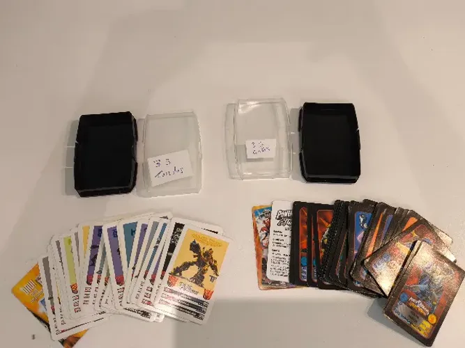 Cartas Colecionáveis (Transformers + Power Rangers) GROW - 2 UNIDADES
