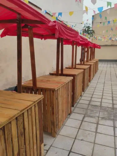 Barracas p Feiras e Eventos - Aluguel