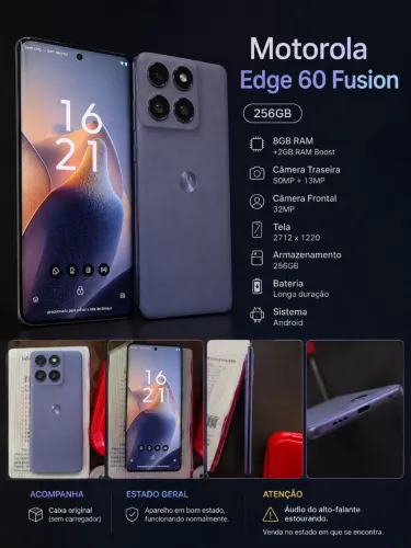 Motorola Edge 60 Fusion 5G- 256GB