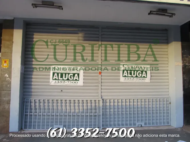 Loja para aluguel em Taguatinga Centro - Brasília - DF
