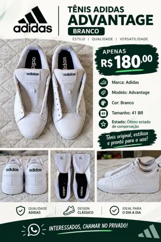 Tênis Adidas Branco